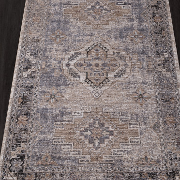 Ковер 35016 - 095 GREY - Прямоугольник - коллекция BALTIMORE