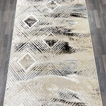 Турецкий ковер 40670A_COKME BEJ / KOYU GRI