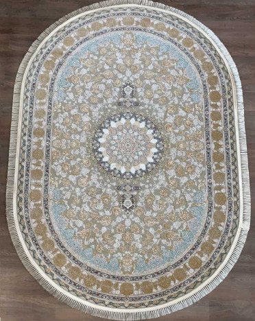 Ковер персидский G129-FI Mashad 1200 (Акрил, серый)