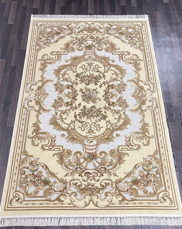 Ковер бельгийский 5066498440 KUNDUZ (Вискоза, кремовый)