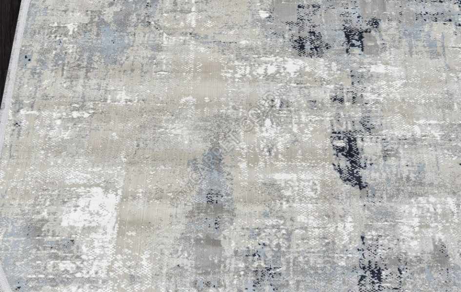 Ковер C288AH - GREY / L.BLUE - Овал - коллекция LORENZO