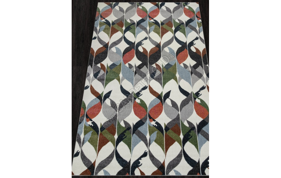 Ковер C221 - MULTICOLOR - Прямоугольник - коллекция RIO