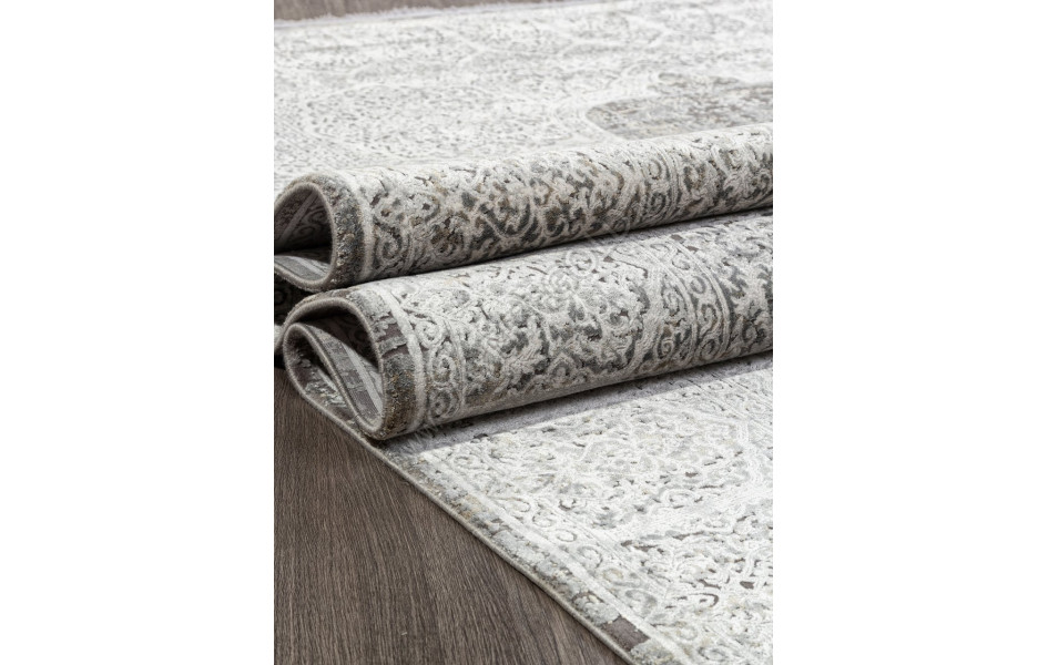 Ковер Y5099F - GREY / GREY - Прямоугольник - коллекция EMPEROS OLIMPOS