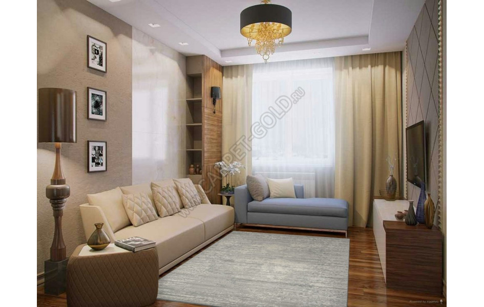 Ковер F270 - BLUE - Прямоугольник - коллекция CUBA