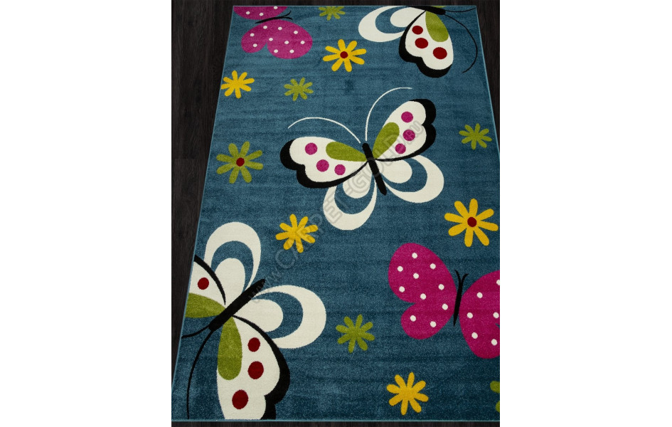 Ковер 0772 - BLUE - Прямоугольник - коллекция ORION