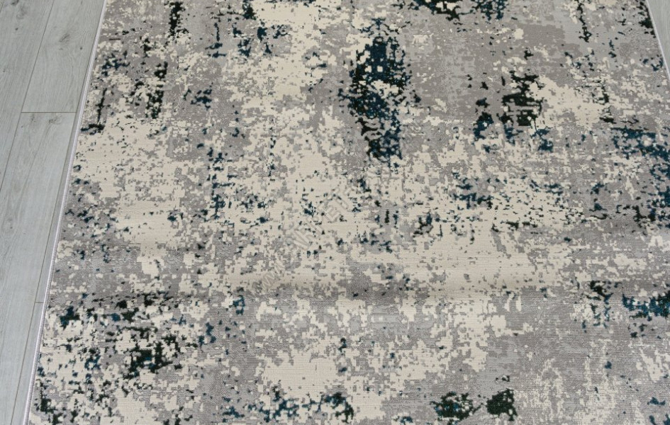 Ковер F477 - GRAY-BLUE - Дорожка - коллекция LIMAN