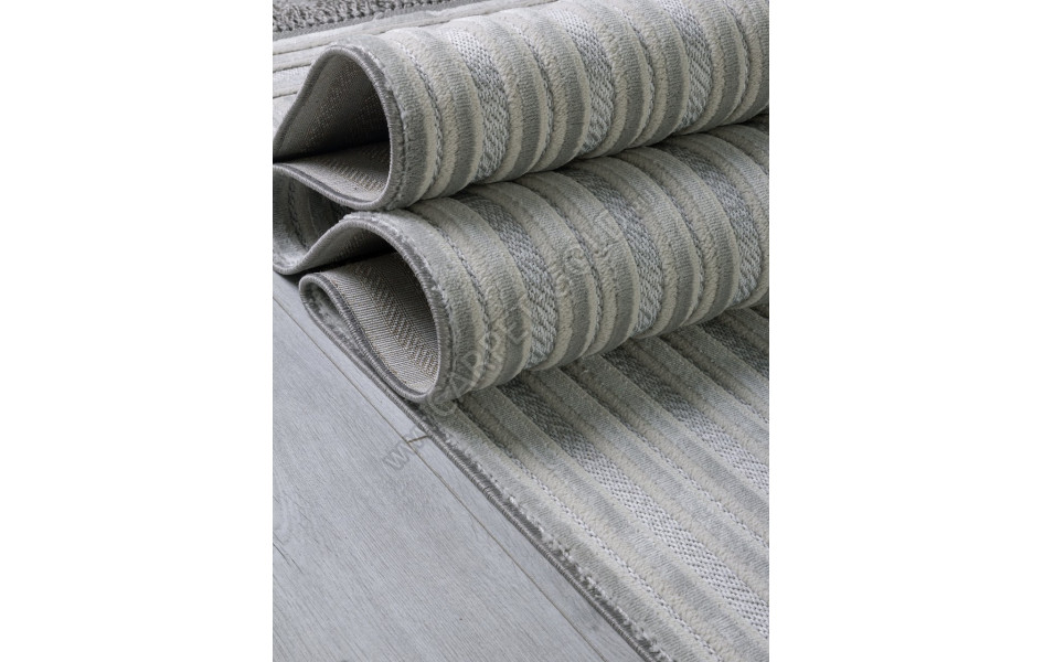 Ковер O2655 - 995 GREY / GREY - Прямоугольник - коллекция OSHA