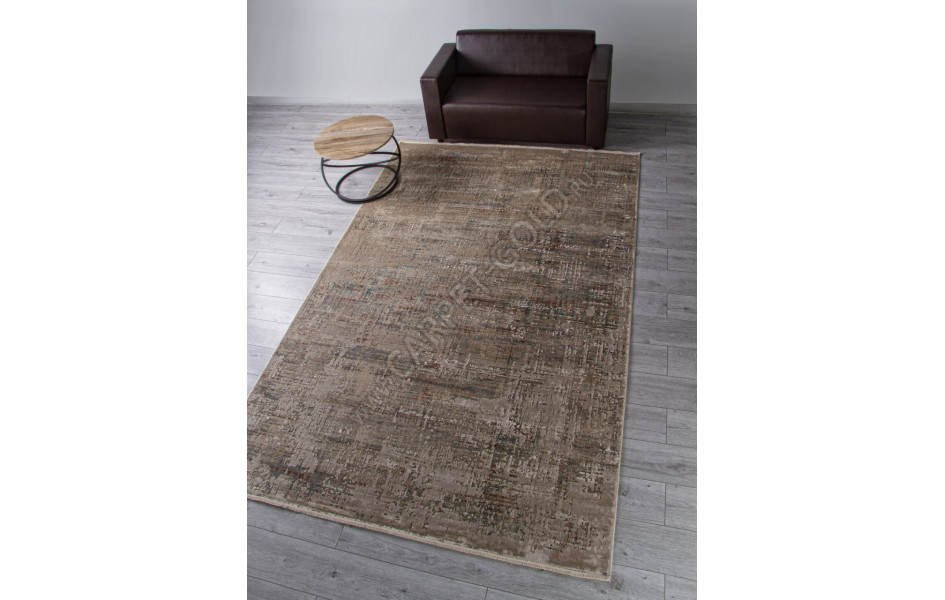 Ковер G381J2 - BEIGE / D.GREY - Прямоугольник - коллекция ROYAL